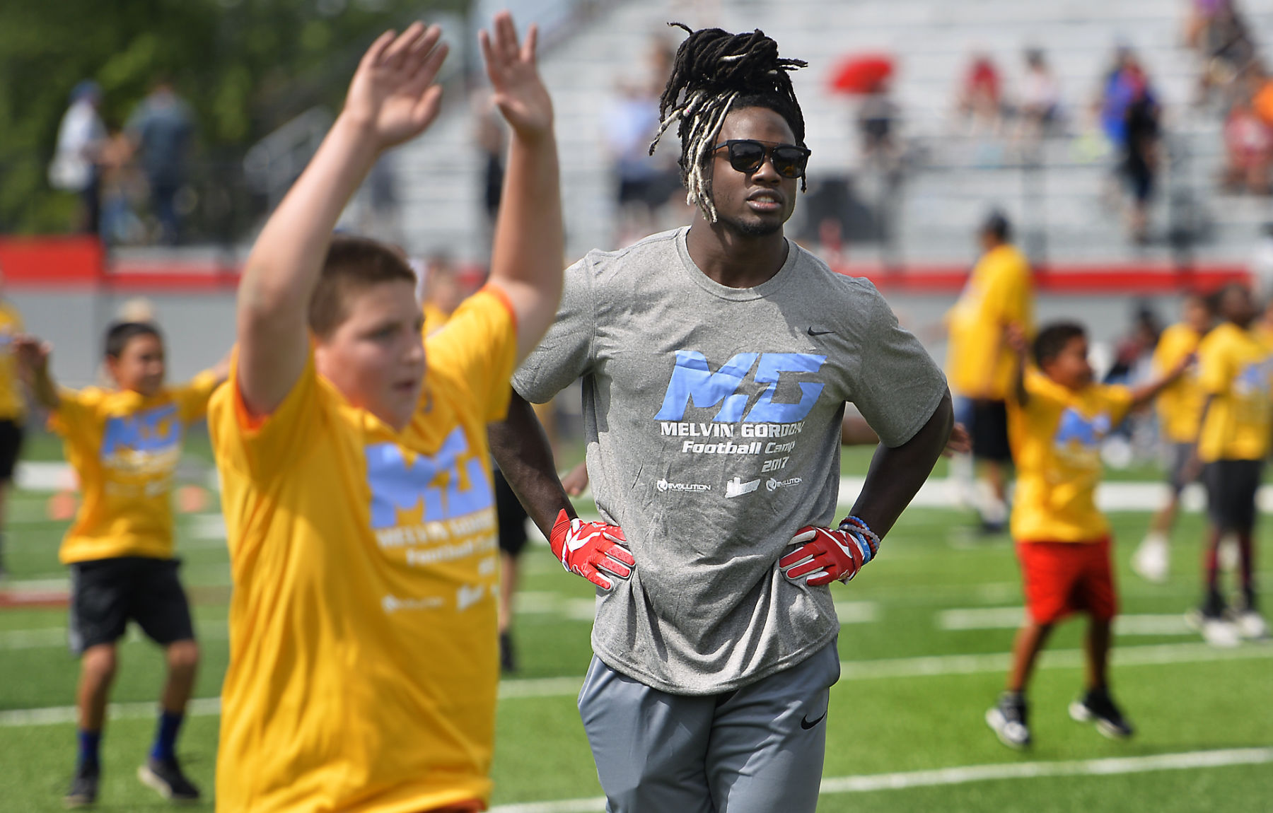 MELVIN GORDON FOOTBALL CAMP
